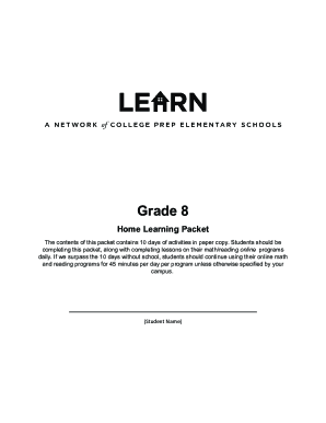 Fillable Online Grade-2-Student-Packet.pdf - Grade 2 Home Learning