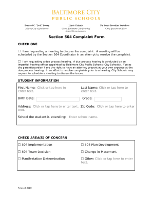Section 504 Manual for Identifying and Serving Eligible Students Doc ...