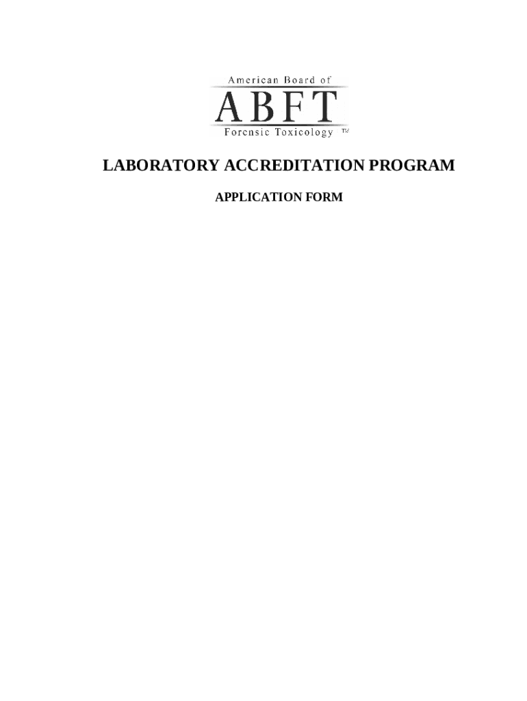 Directory of Accredited Laboratories and Facilities Doc Template