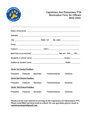 Form preview