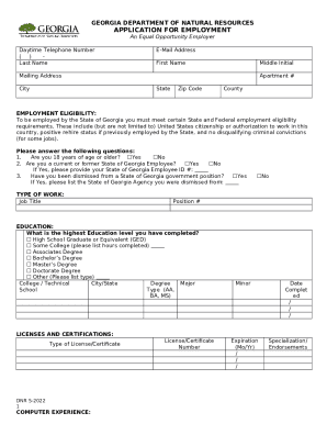 EMPLOYMENT APPLICATION - PDF Free Download - DocPlayer.net Doc Template ...