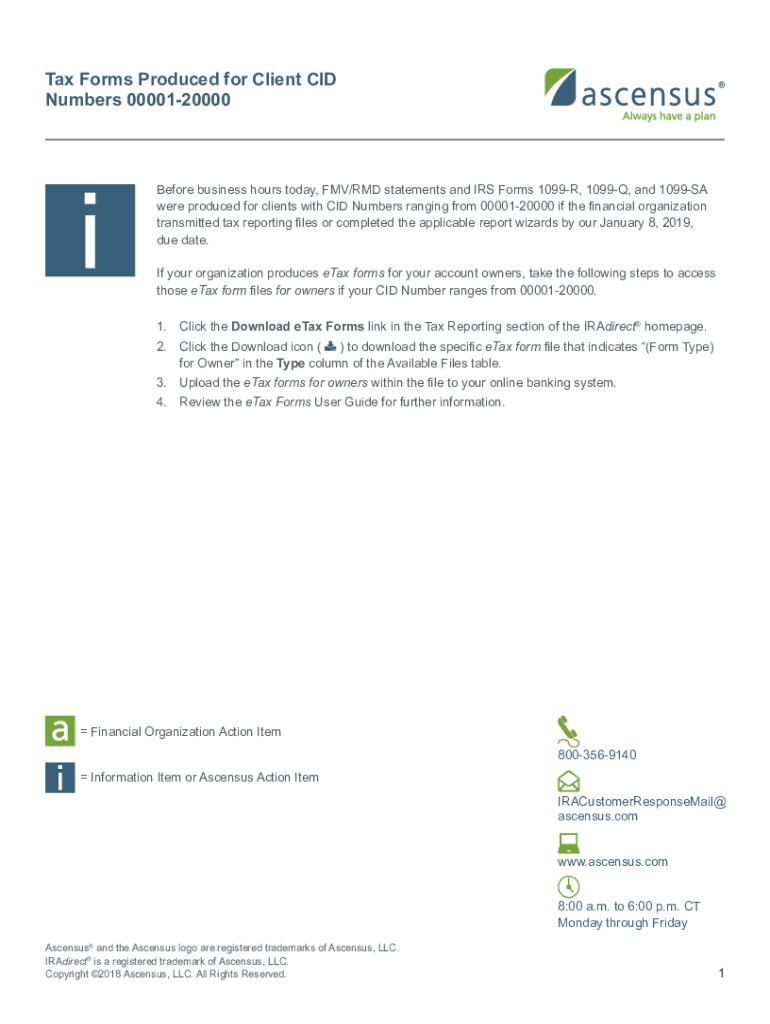 Fillable Online FMV/RMD Statements and 1099 Tax Forms Produced Fax ...