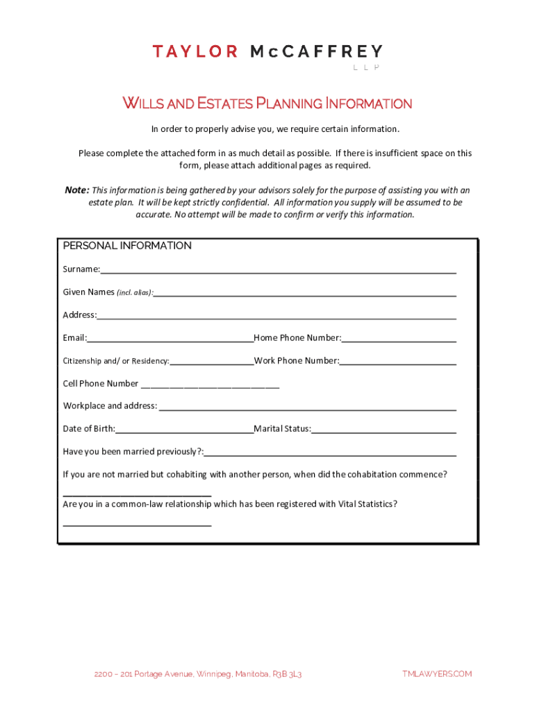Fillable Online 10 Things You Should Know About Writing a Will - AARP ...