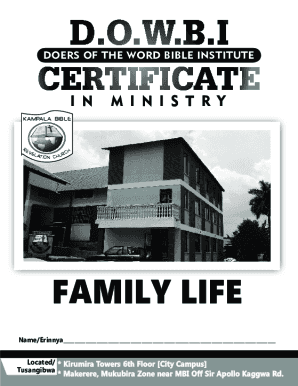 D.O.W.B.I - Kampala Bible Revelation Church