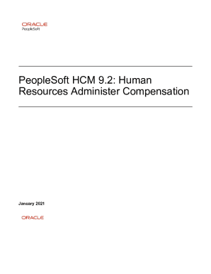 Fillable Online PeopleSoft HCM 9.2: Human Resources Manage Base ...