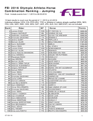 Fillable Online inside fei How to qualify for equestrian jumping at Paris 2024 - Olympics Fillable Online inside fei How to qualify for equestrian jumping at Paris 2024 - Olympics