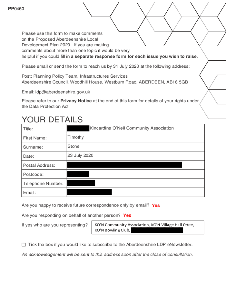Form preview