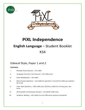 PiXL Independence - English Language - GCSE - Edexcel Paper 1 and 2 STUDENT Booklet-2.docx