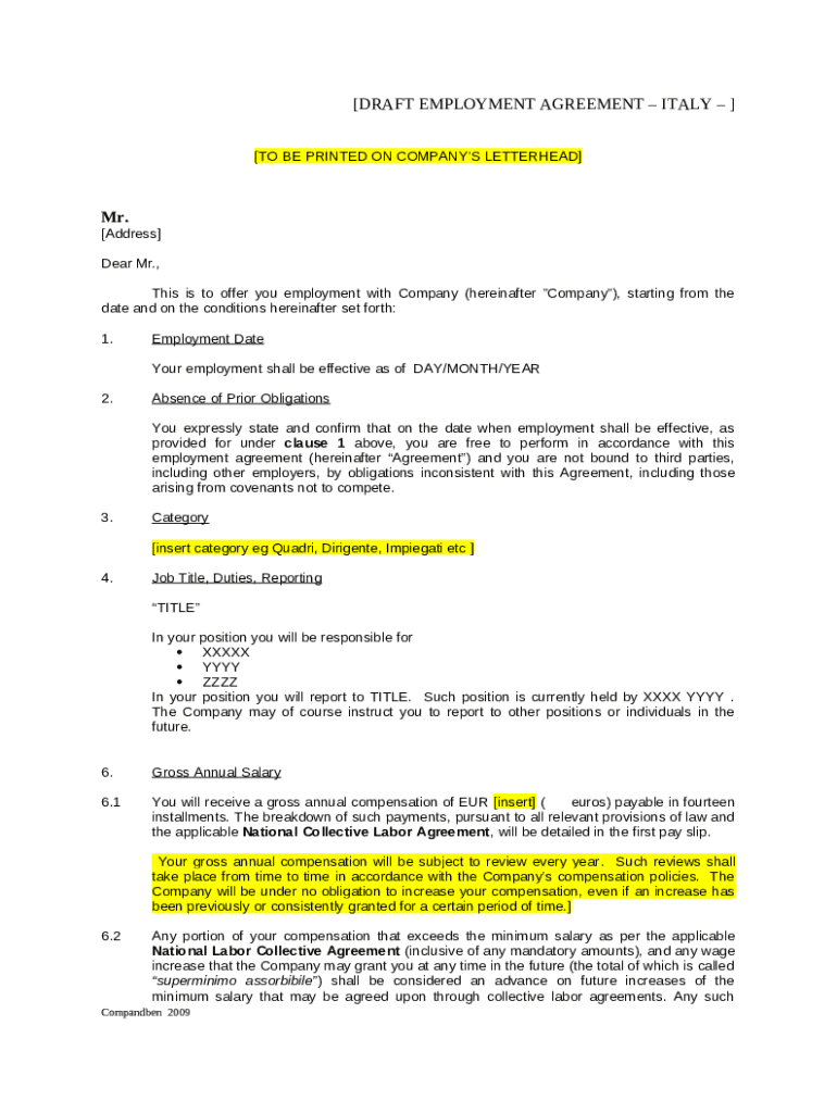 Position Sample Clauses Law Insider Doc Template pdfFiller
