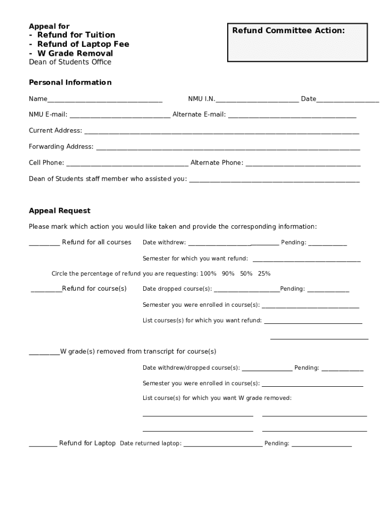 Tuition and fee adjustments and refunds - University of Manitoba Doc ...