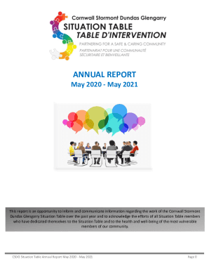 Cornwall Stormont Dundas Glengarry Situation Table Annual ...
