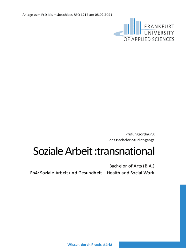 Fra Uas Soziale Arbeit Ausfüllbar Online Soziale Arbeit :transnational (B.A.)Frankfurt UAS Fax