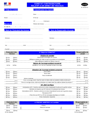 Contradictory Work Stoppage Report