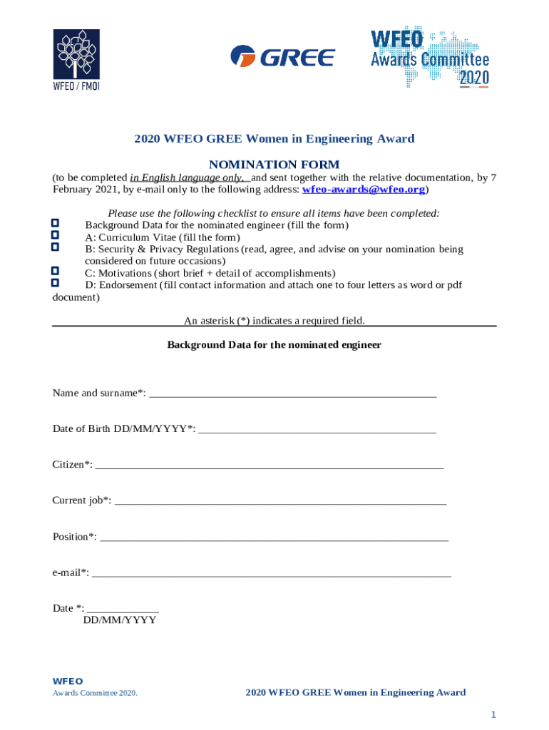 Engineers and Geoscientists BC Awards Doc Template pdfFiller