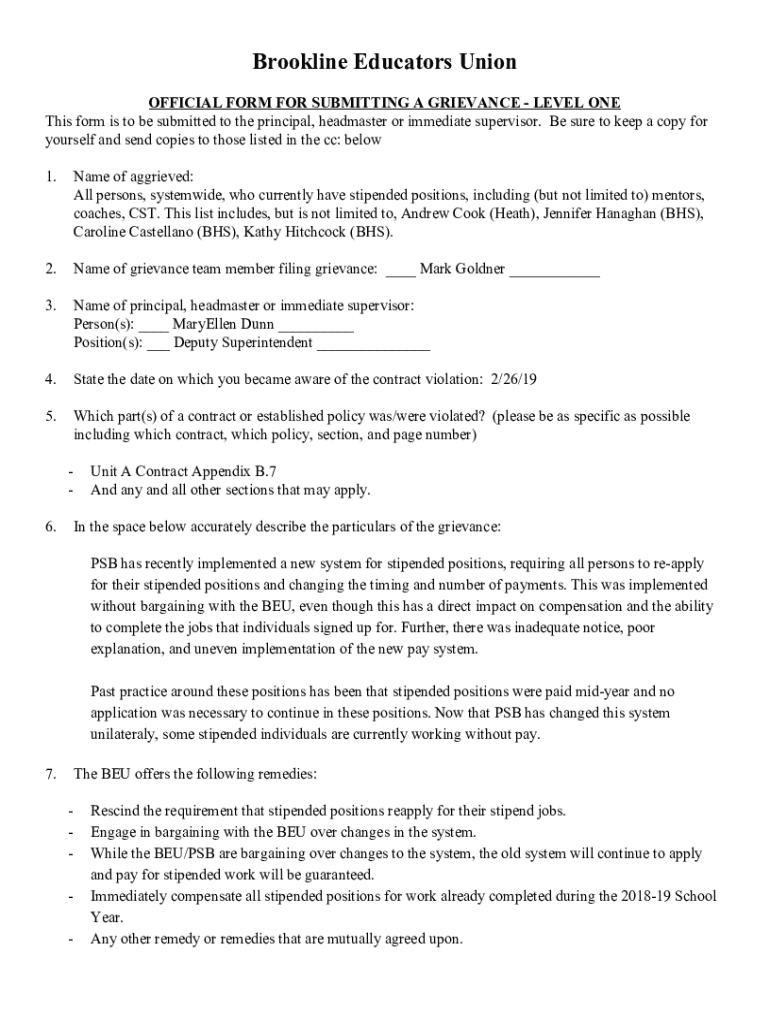 Form preview