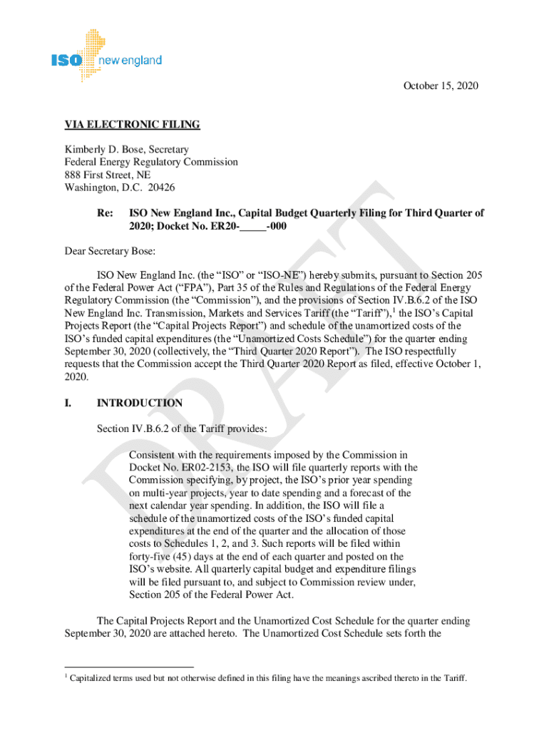 Fillable Online Power Company; Notice of Application Accepted