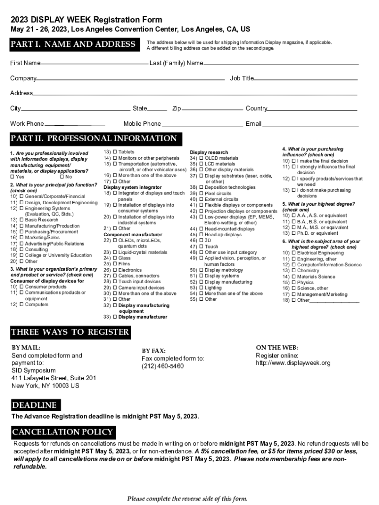 Form preview