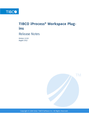 TIBCO iProcess Workspace (Browser) Release Notes
