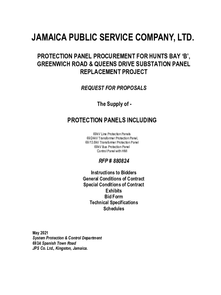 Fillable Online JAMAICA PUBLIC SERVICE COMPANY, LTD Fax Email Print
