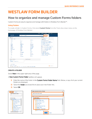 Fillable Online Westlaw Forms Quick Reference Sheet - ProDoc Fax Email ...