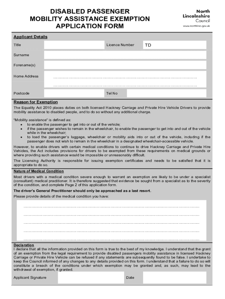 Fillable Online Medical Exemption Certificates Application Form Fax ...