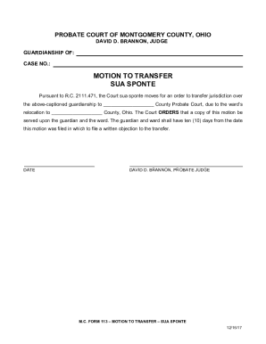 probate court of montgomery county, ohio