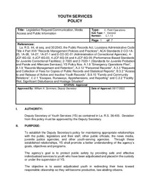 Notice of Intent - Louisiana Department of Revenue