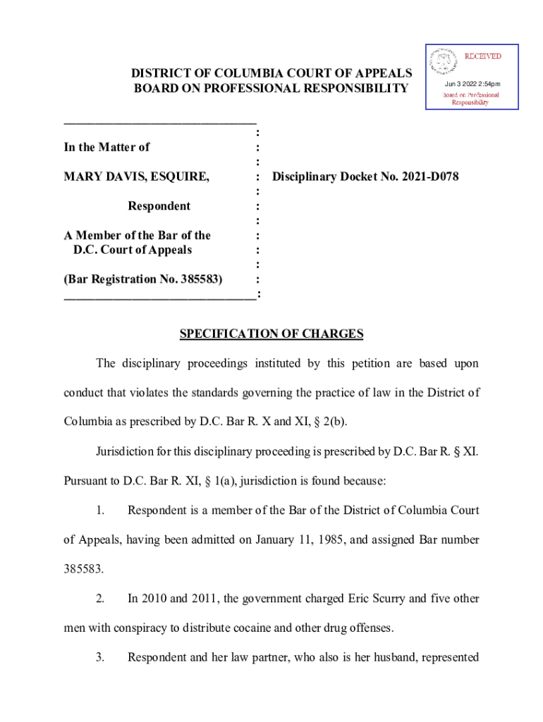 Fillable Online Attorney's Conflict of Interest Yields New Hearing for