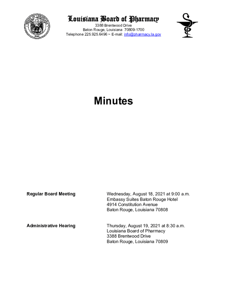 Fillable Online wwwprd doa louisiana Louisiana Board of Pharmacy La