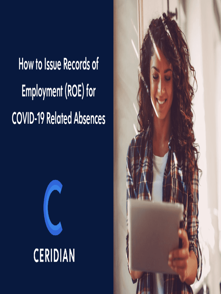 Fillable Online Process, review and EFILE Record of Employment (ROE) forms Fax Email Print