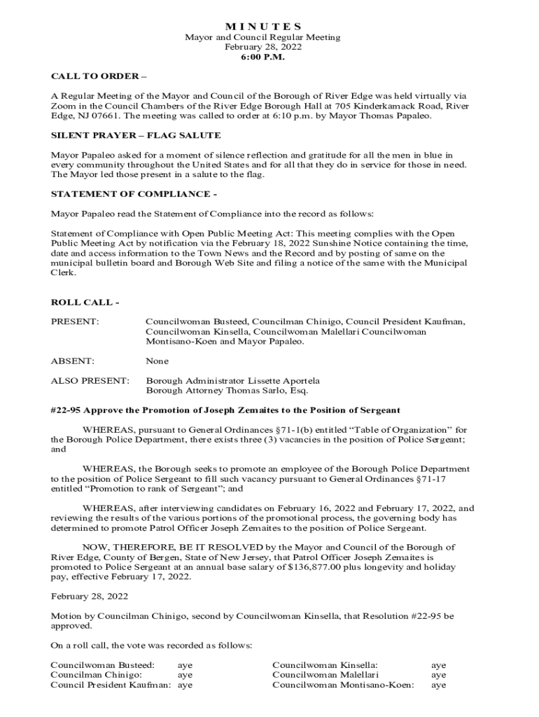 Fillable Online Borough of River Edge, NJ Fire Department eCode360