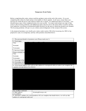 Form preview