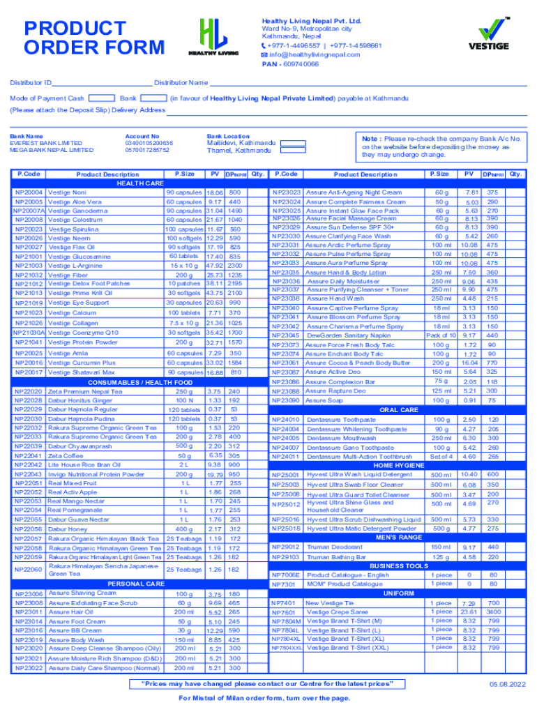 Form preview