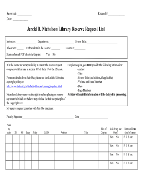 Form preview