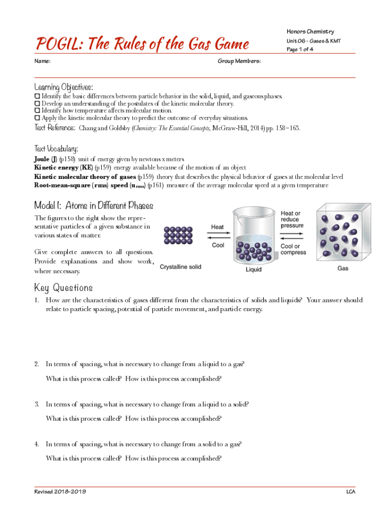 Fillable Online Ideal gas law simulation labster answer key Fax Email