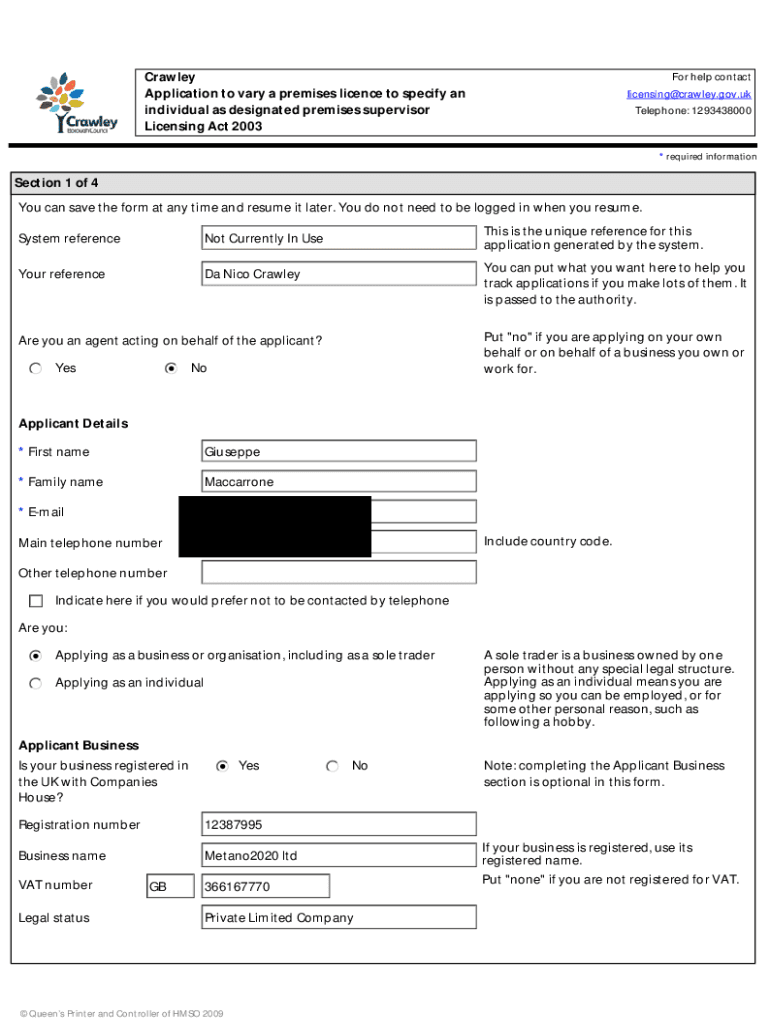 Form preview