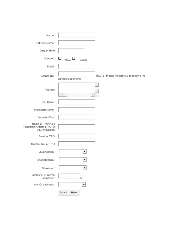 Form preview