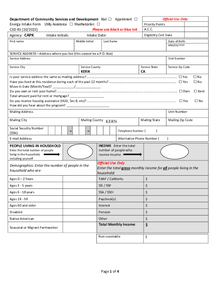 Fillable online application for liheap gas electric utility