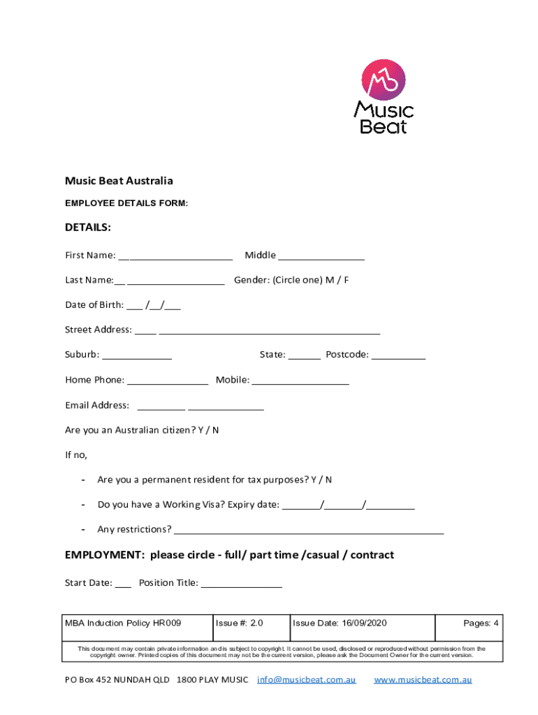 Form preview