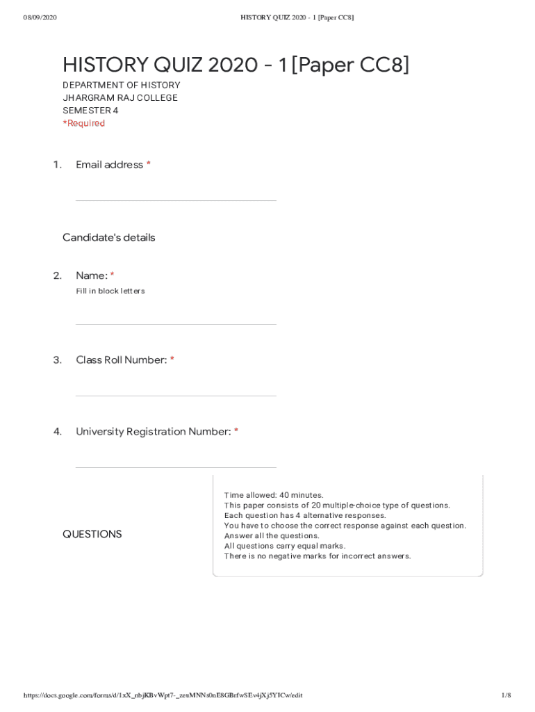 Form preview