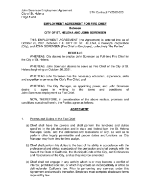 Fire Department Contact Information - City of St Helena