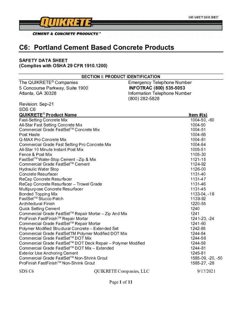 Fillable Online Material Safety Data Sheet OSHA 29 CFR ... - pdf.lowes ...