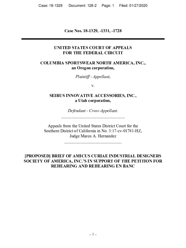 Fillable Online Columbia Sportswear's Patent Claims Fall Short At Trial