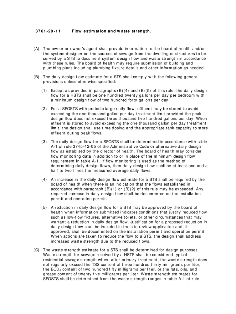 Fillable Online General binding rules small sewage discharge to a