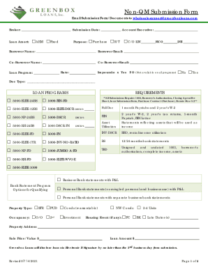 Wholesale Conventional Submission Form Borrower Paid Lender ...