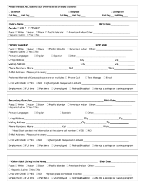 Form preview