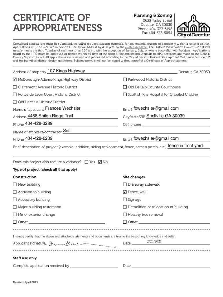 Form preview