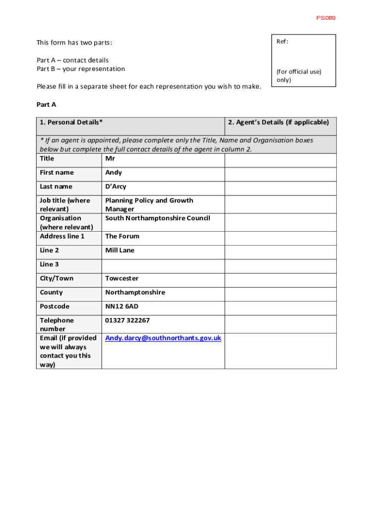 Form preview