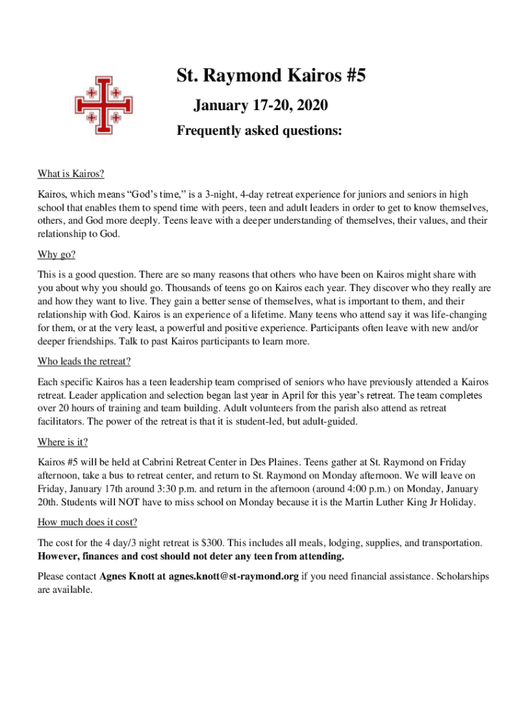 Fillable Online The KAIROS Blanket Exercise Project The Mary Ward