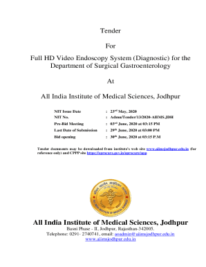 tender for full hd video endoscopy system diagnostic for the ...